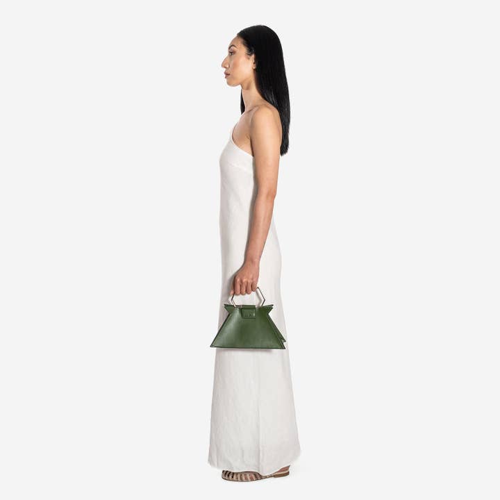 Anema - Vente Sac porté épaule – femme - Sibylle vert foncé1