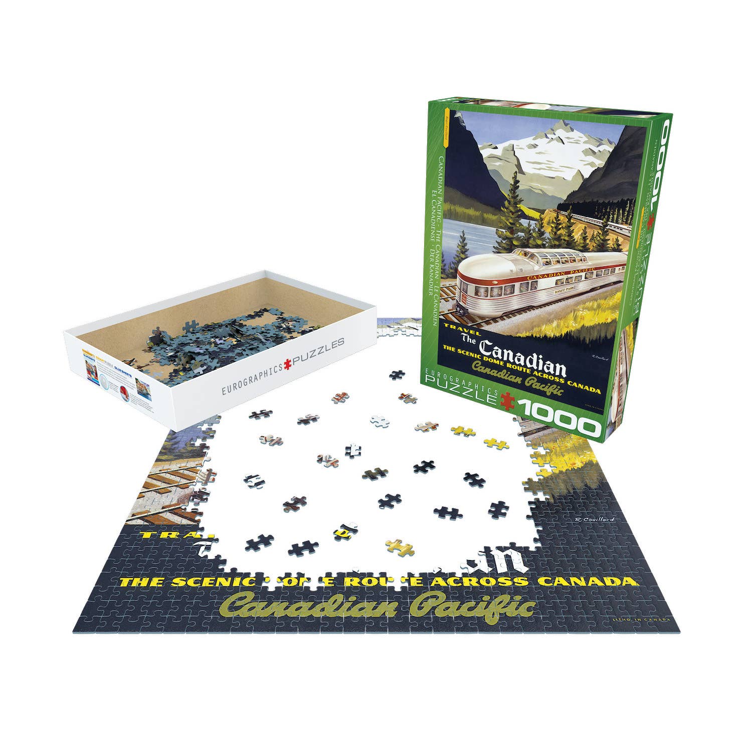 Eurographics Puzzles Canada - Wholesale Puzzle - Adult - The Canadian2