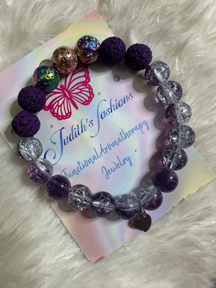 Aromatherapy Bracelet /Essential Oil Diffuser / Handmade for wholesale by Judith's Fashion