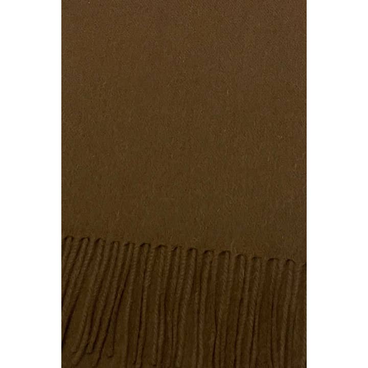 Fashion Scarf World – wholesale Scarf – Unisex – Unisex Plain Wool Tassel Scarf15