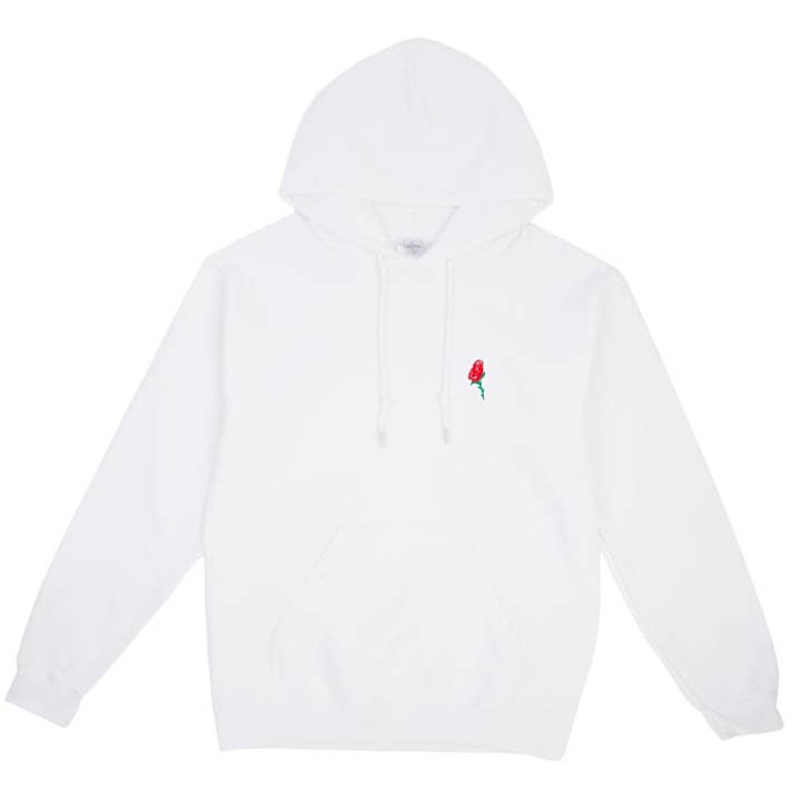 Rose Embroidered Hoodie for wholesale by Double Trouble Gang