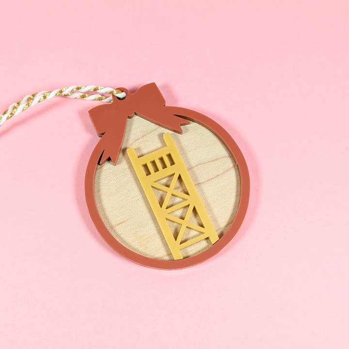 Ornamento del puente de la Torre de Sacramento para venta al por mayor de Crafted