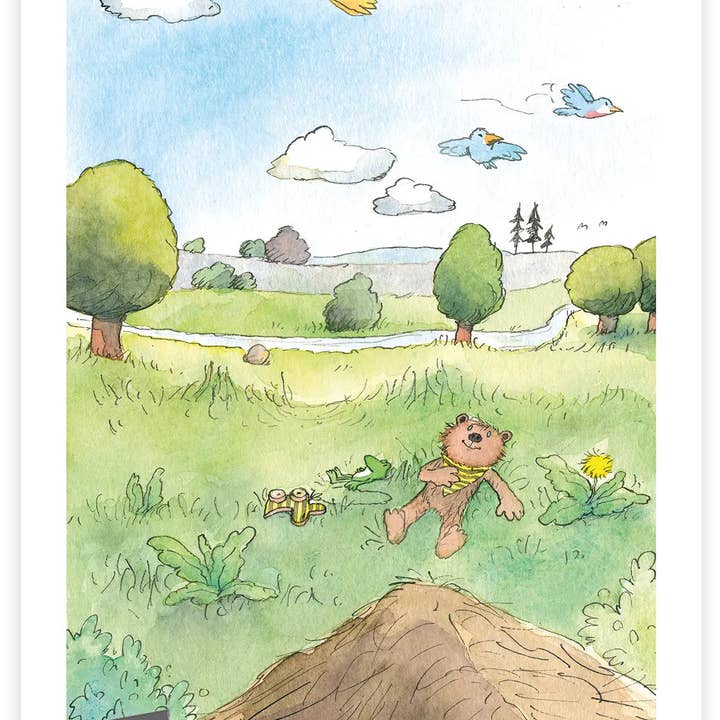 Sommersonnenlandlustleben für den Großhandel von BUCHPOSTER