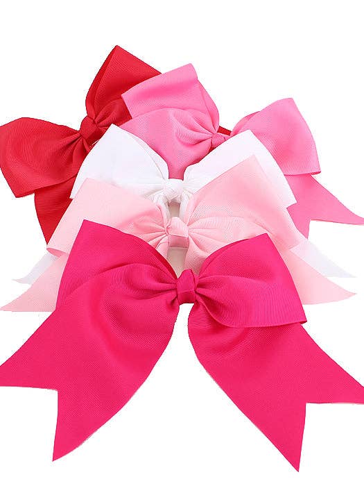 12 Pieces Tail Hair Bow for wholesale by MiMi Wholesale