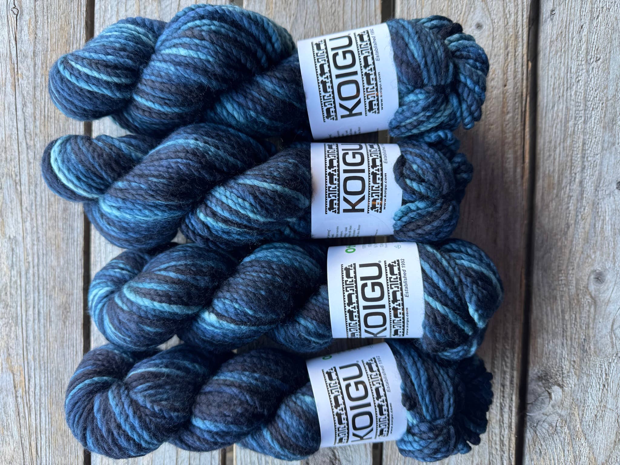 Koigu Wool Designs - Wholesale Garen - Koigu Othello (chunky merino) groep B28