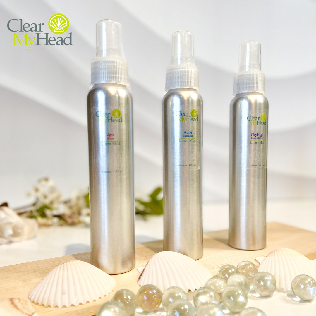 Clear My Head Ltd - Wholesale Linen Spray - Linen Mist 4 oz (3 Scents)6