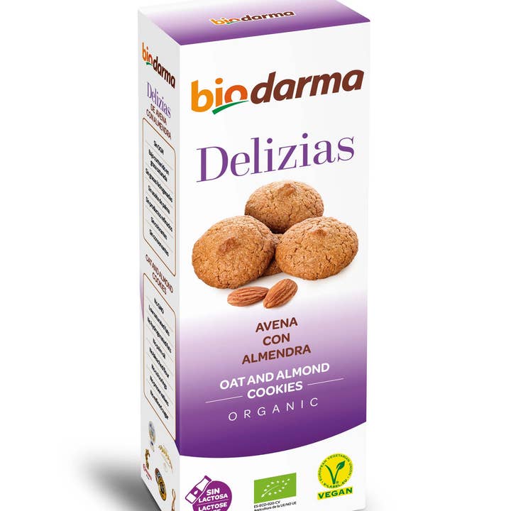 Bio-Darma – wholesale Kakor – Hantverkare havregryn med mandelkakor