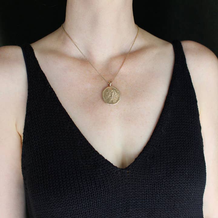 Vis a Vis Jewelry - Wholesale Individual Charm/Pendant - God Hermes and Tyche Cameo Pendant3