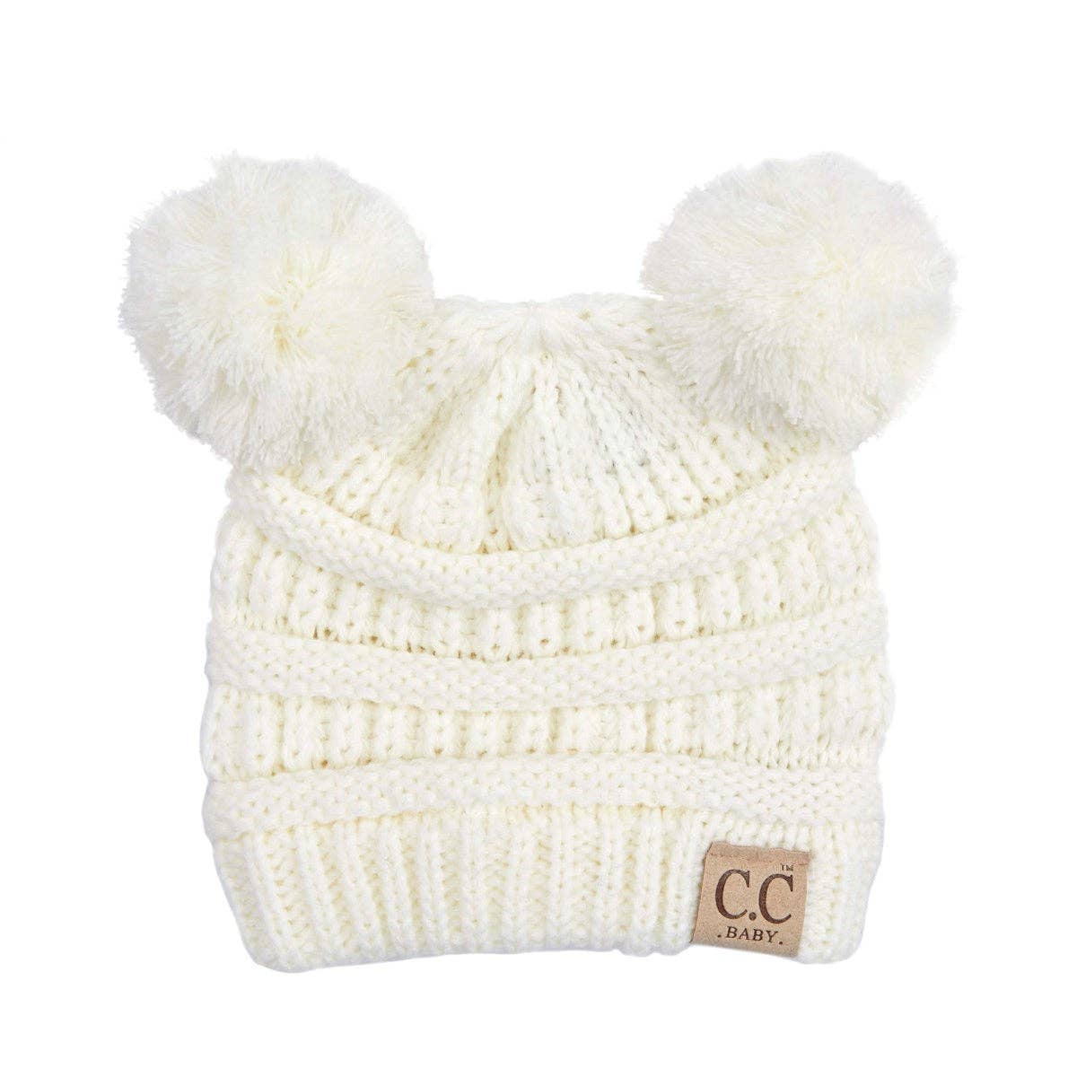 Truly Contagious - Wholesale Beanie - Kids - Cc Baby Pom Beanie  ( BABY-23POMPOM )9