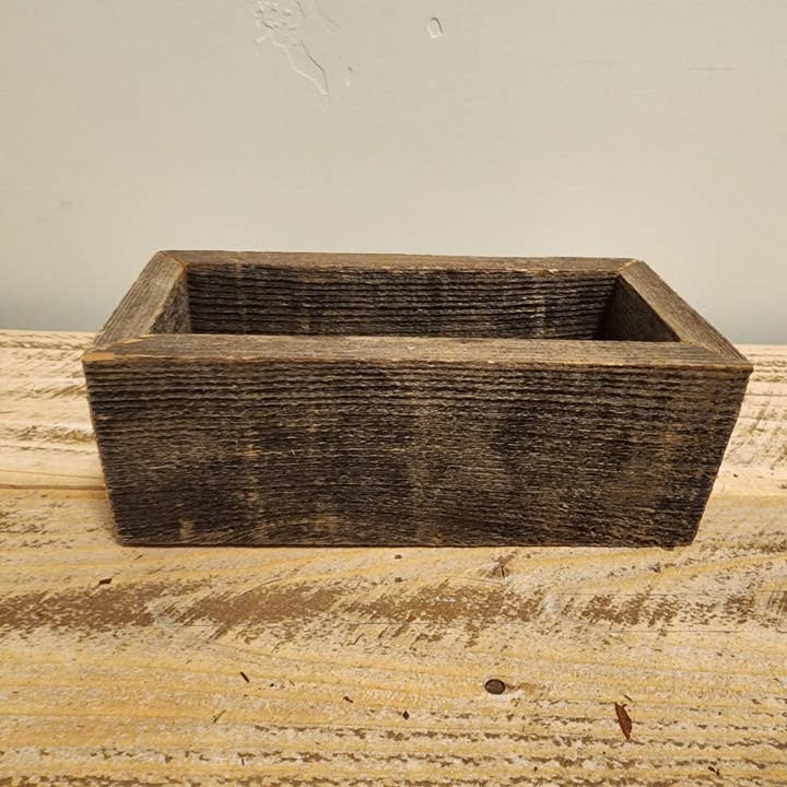 Love Reclaimed – wholesale Planter box – Reclaimed Wood Succulent Planter - Small Trough