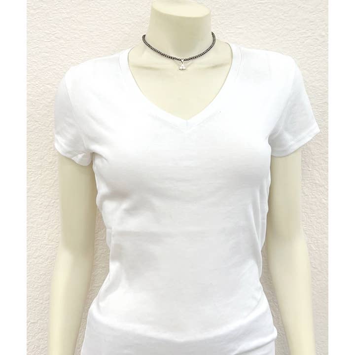 ISAC Trading Inc – wholesale Pendant/charm necklace – 736430, White Turquoise Necklace2