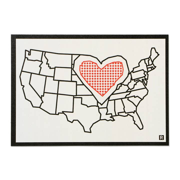 Heartland vykort för wholesale av RAYGUN