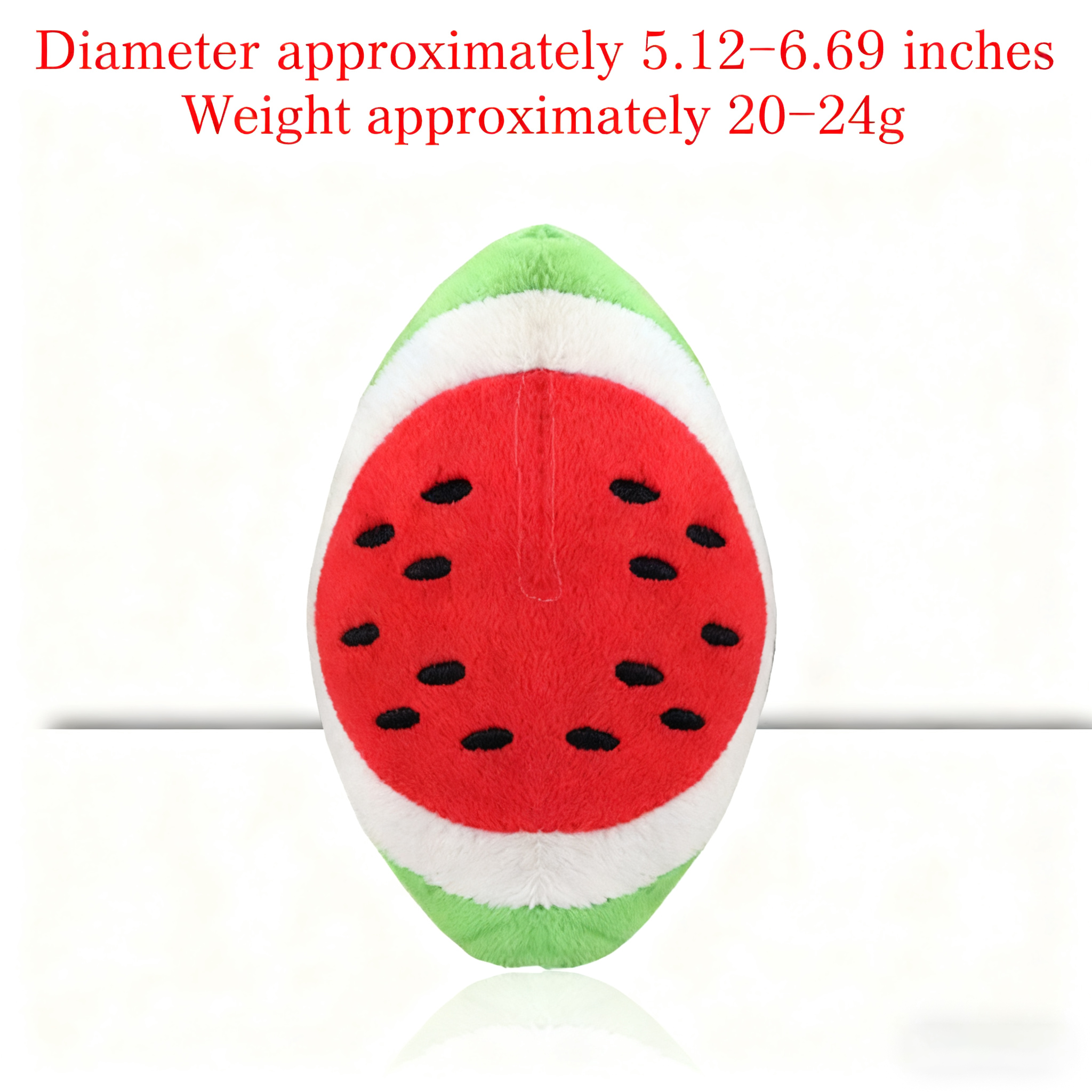 PAWPAWwholesale - Wholesale Pet Toy - Cat/Dog - Plush Watermelon Squeaky Toy for Dogs and Cats_CWMM109260
