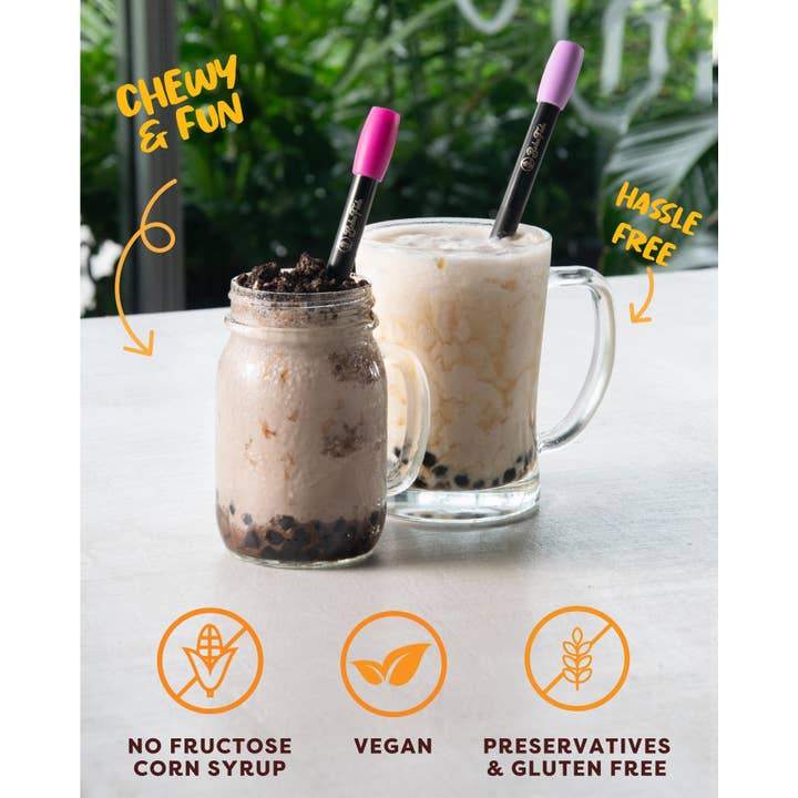 Boba Fide - Wholesale DIY Drink Kit - Instant Brown Sugar Boba Tapioca Pearls (Bulk/60 Packs)