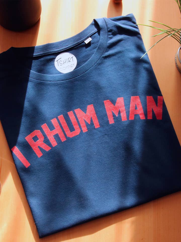 Camiseta masculina - I Rhum Man por atacado de Tshirt Corner