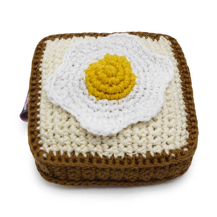Crochet Toy - Toast & Egg for wholesale by Dogo Pet