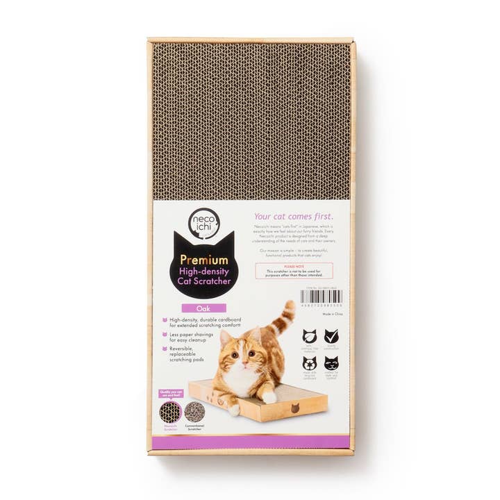 Premium High-density Cat Scratcher (Oak) for wholesale by MOON-X USA, INC.