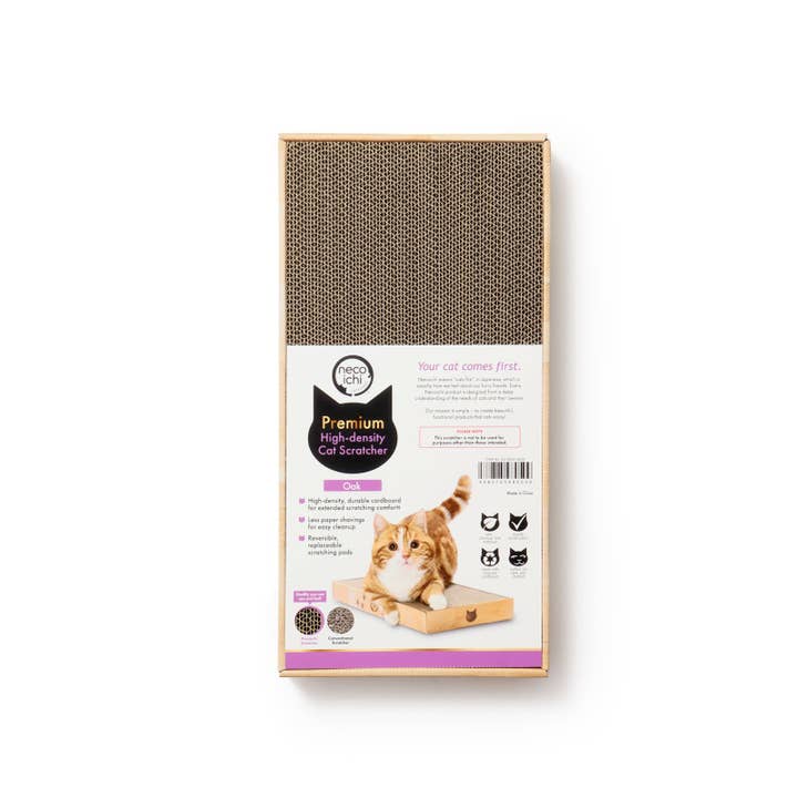MOON-X USA, INC. - Wholesale Pet Scratcher - Cat - Premium High-density Cat Scratcher (Oak)