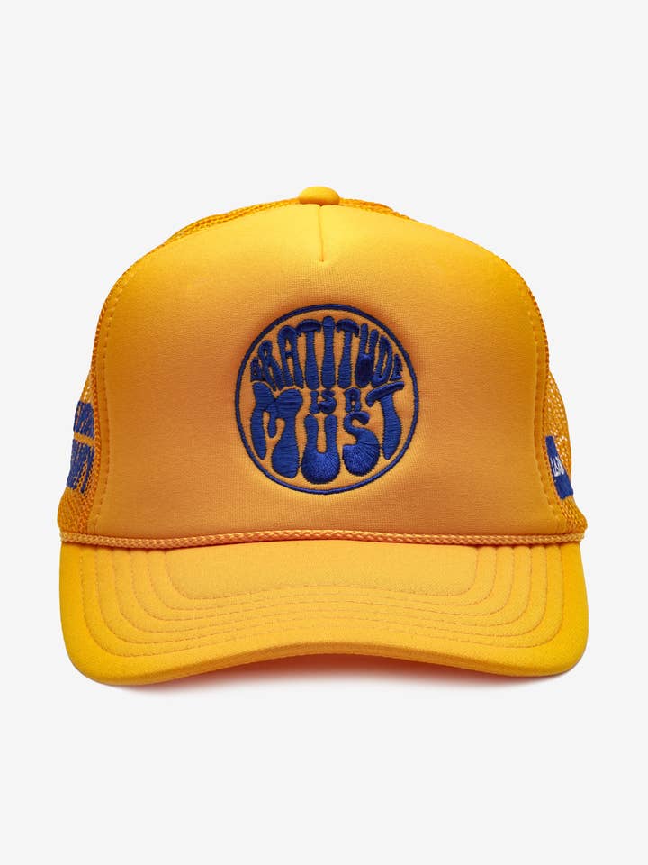 Gratitude Trucker Hat for wholesale by Laraw