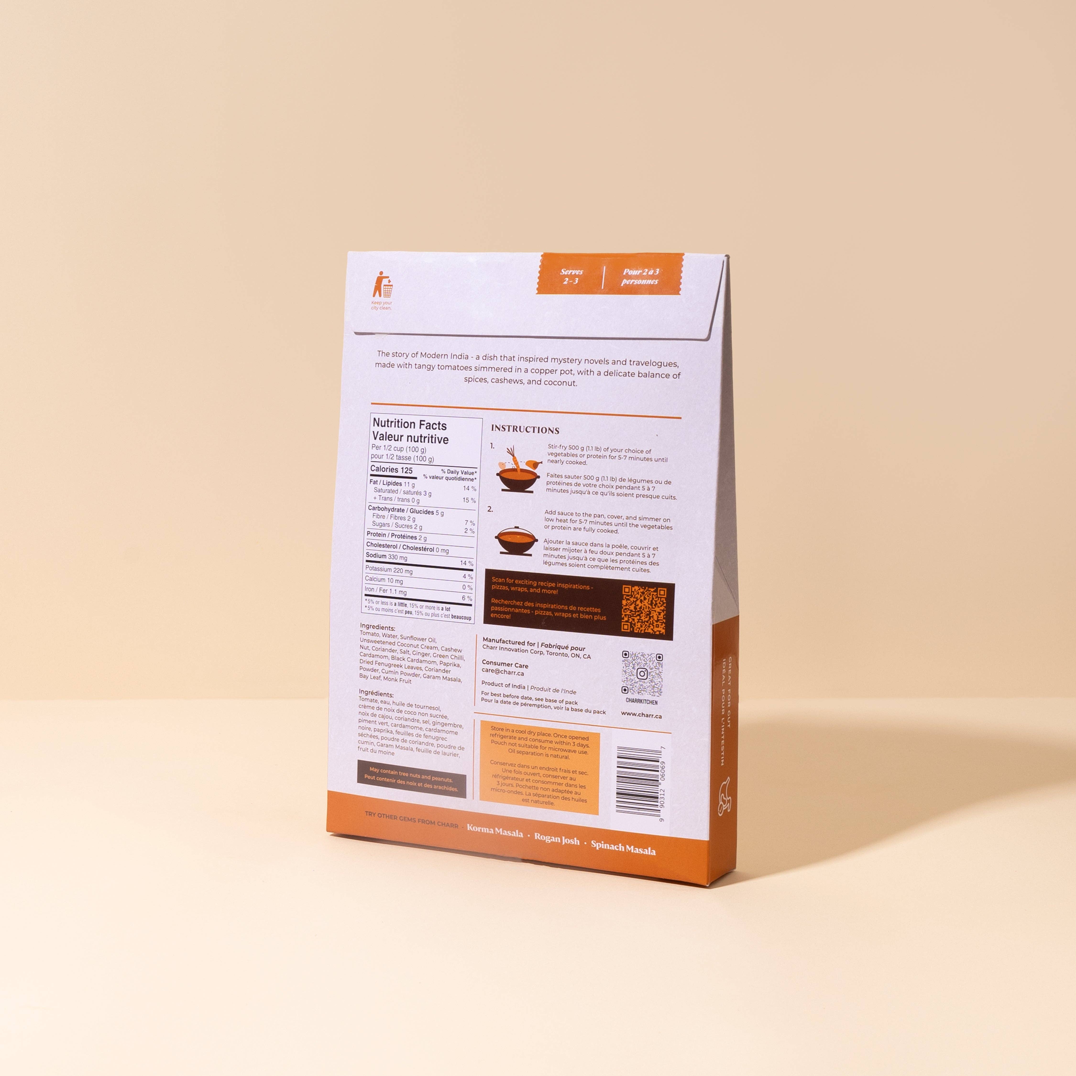 Charr - Wholesale Sauce - Butter Masala2