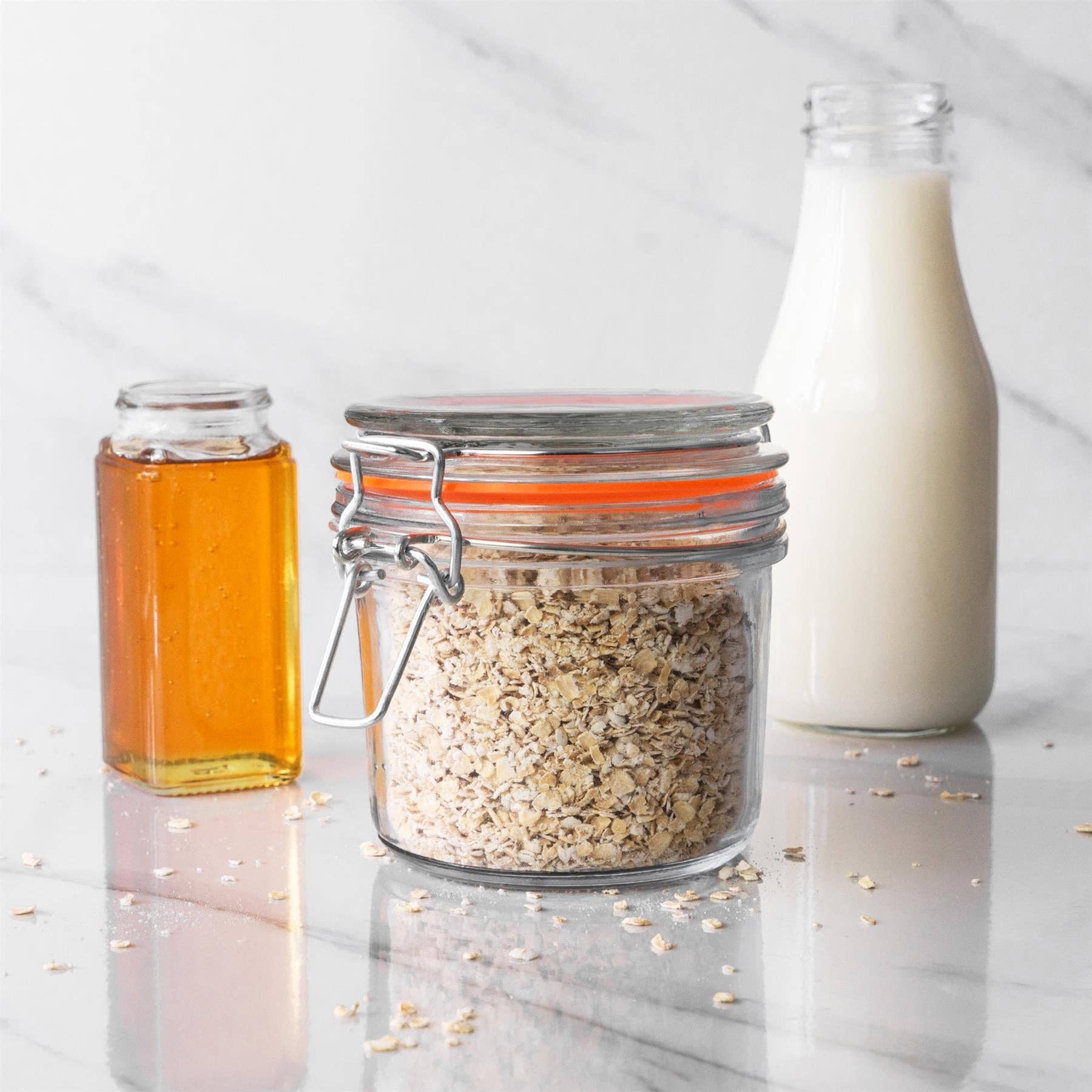 Rinkit Ltd - Wholesale Jar - Argon Tableware Glass Storage Jar - 350ml1