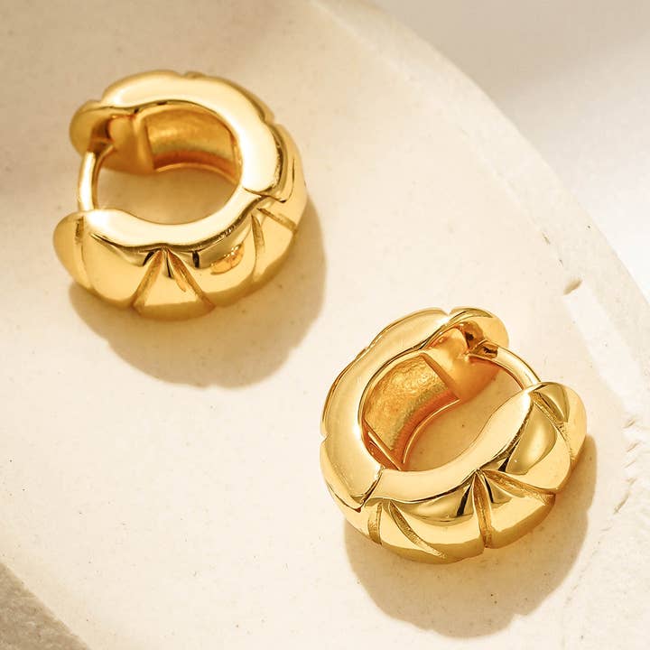 Sicksack Örhänge för wholesale av ITZY Co.