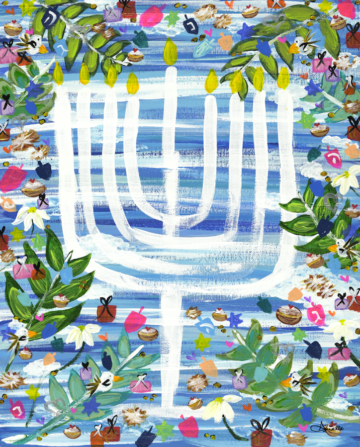 JIGGY Puzzles - Wholesale Puzzle - Kids - JIGGY Junior, Arielle Zorger Designs, Hanukkah Garden Party2