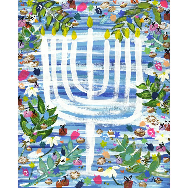 JIGGY Puzzles - Wholesale Puzzle - Kids - JIGGY Junior, Arielle Zorger Designs, Hanukkah Garden Party2