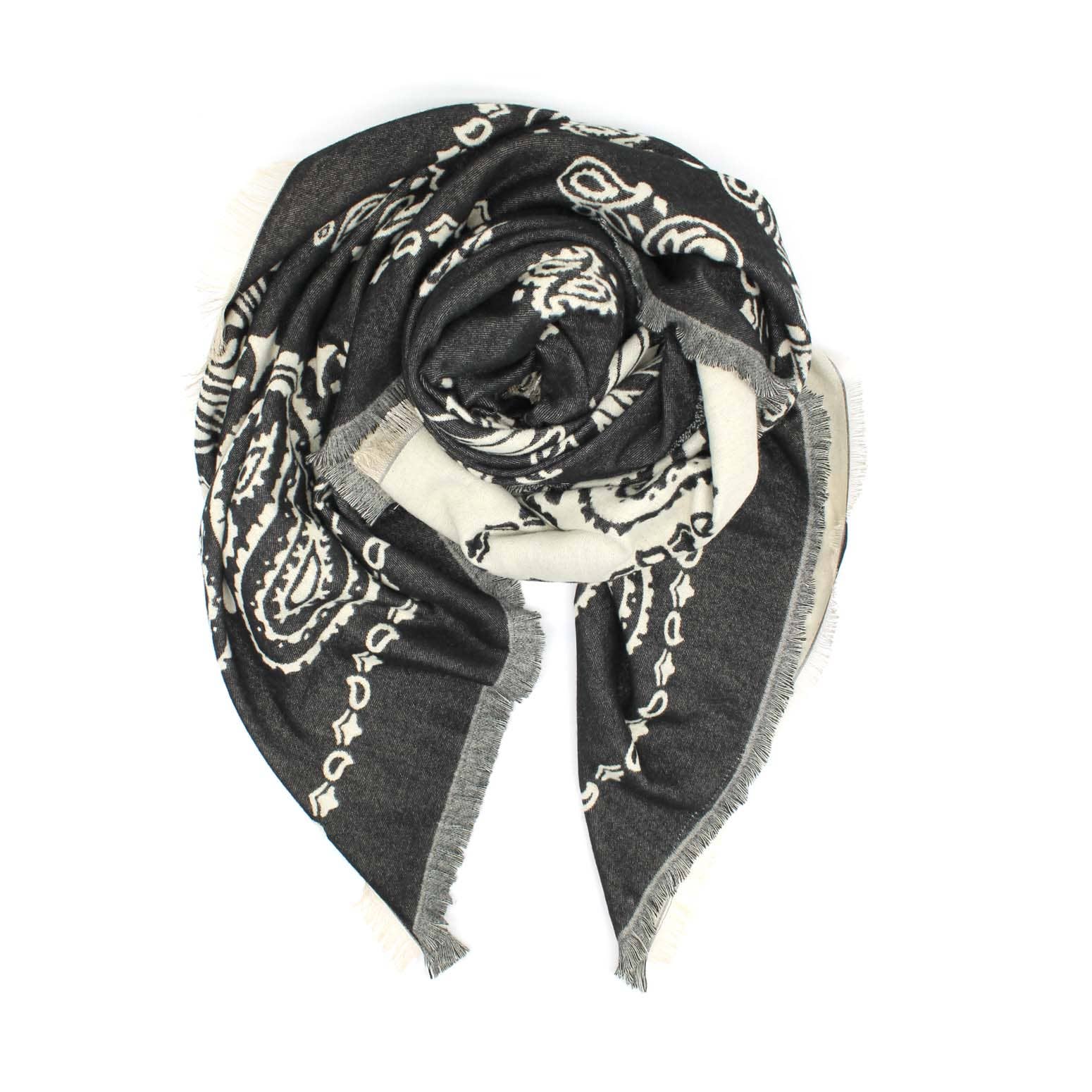 Vimoda - Wholesale Scarf - Women's - Large paisley pattern bandana scarf1