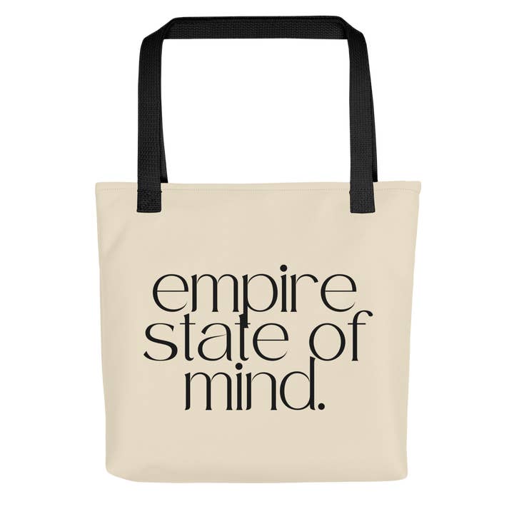 empire state of mind. tote for wholesale by alchemy.