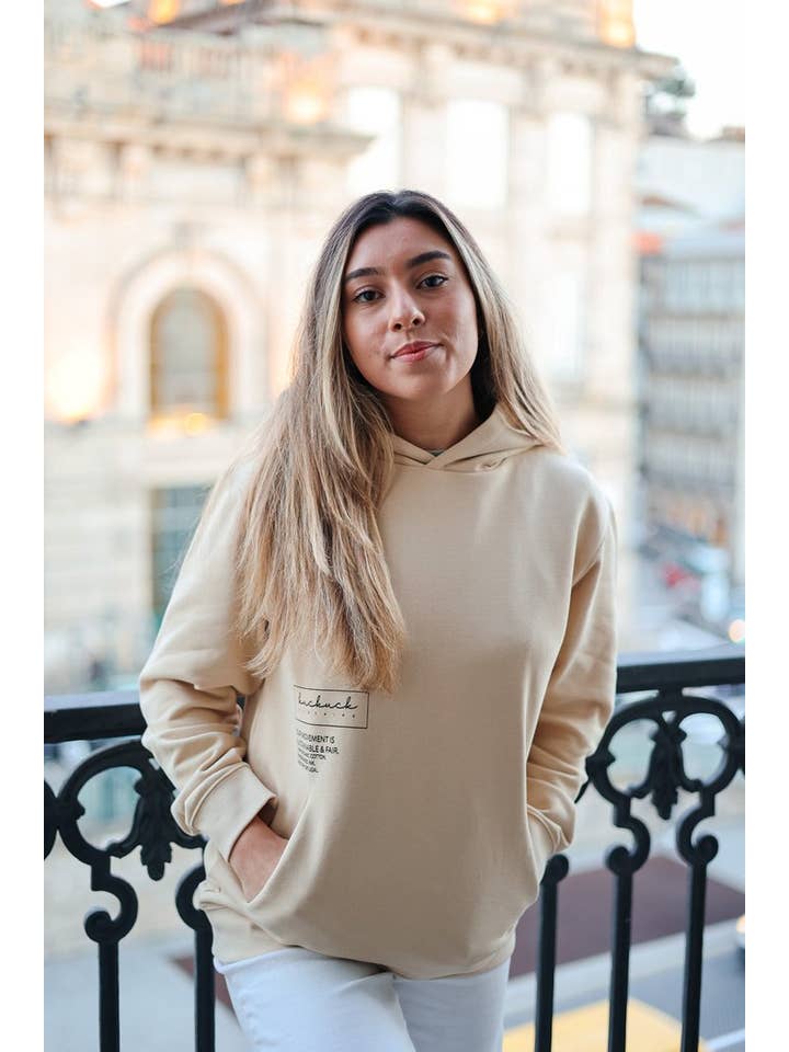 LEOPOLT x Kuckuck – Großhandel Hoodie – Unisex – Bio-Baumwolle Hoodie Unisex - Soy Bean Movement Print4