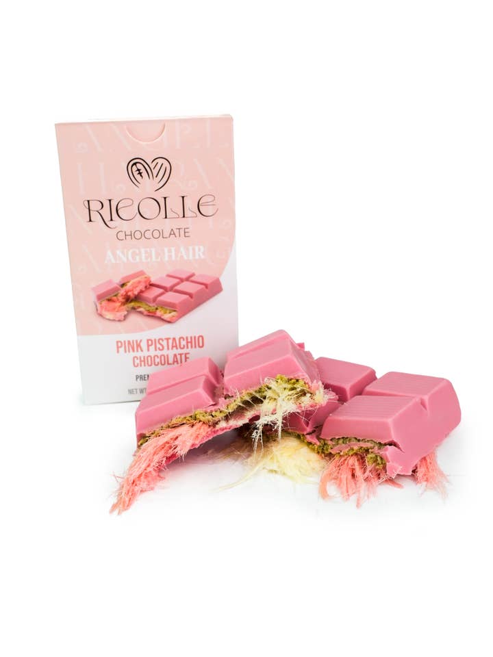Ricolle Angel Hair Pink Pistachio Chocolate for wholesale by Aladdin