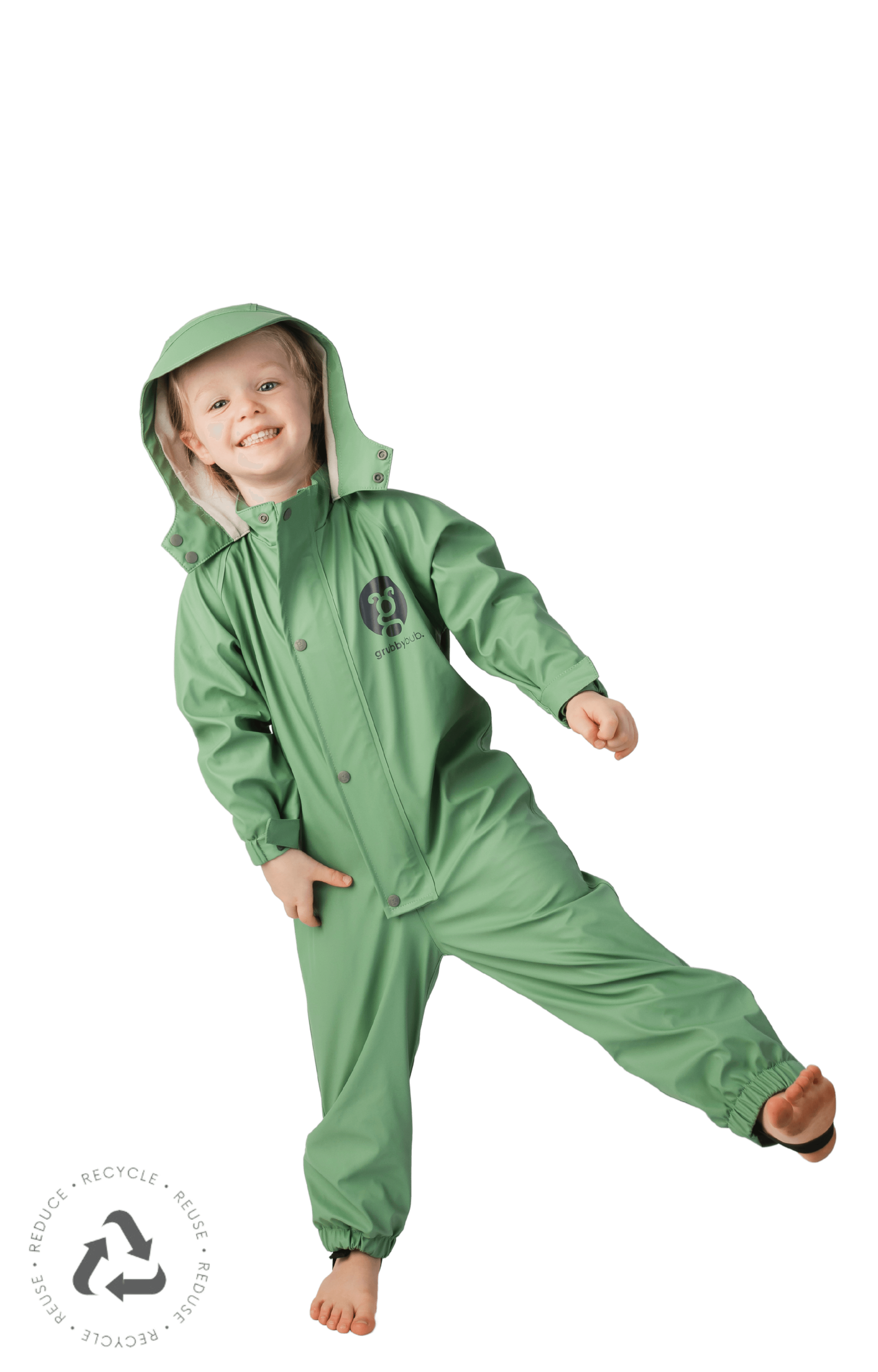 Grubbybub – wholesale Raincoat – Kids – Puddle Suit1