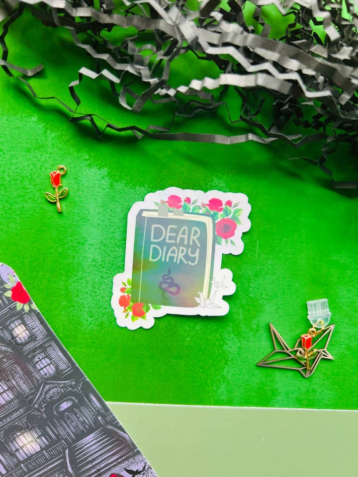 Alchemised/dramione Inspired Holographic Sticker – Fantasy Bookish Laptop & Kindle Decal for wholesale by TheBookShack