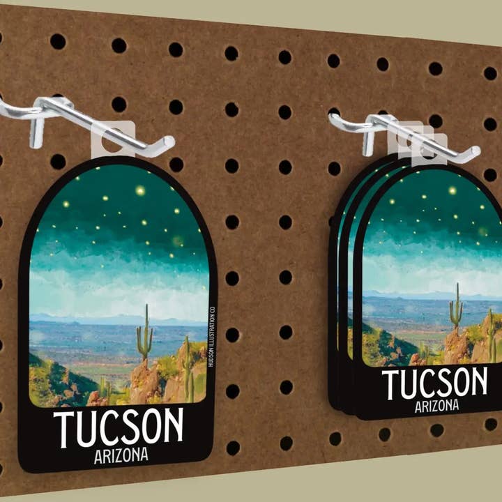 Hudson Illustration Co - About Town Co – wholesale Sticker – Middlebury Vermont - Sticker/Magnet/Print/Postcard2