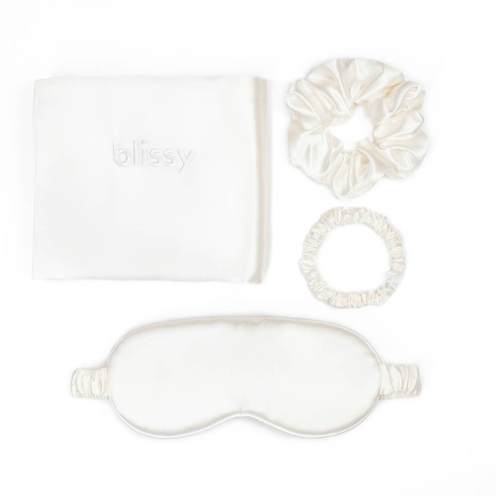 Blissy - Wholesale Bedding Pillowcase/Sham - Blissy Dream Set - White - Standard1