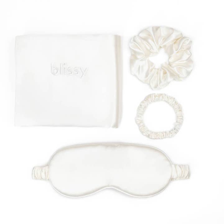 Blissy - Wholesale Bedding Pillowcase/Sham - Blissy Dream Set - White - Standard1