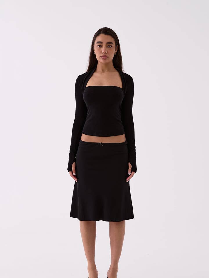 Aven Top - Black for wholesale by Style Addict