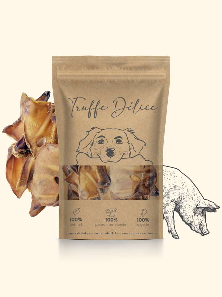 Oreilles de cochon pour la vente par Truffe Délice