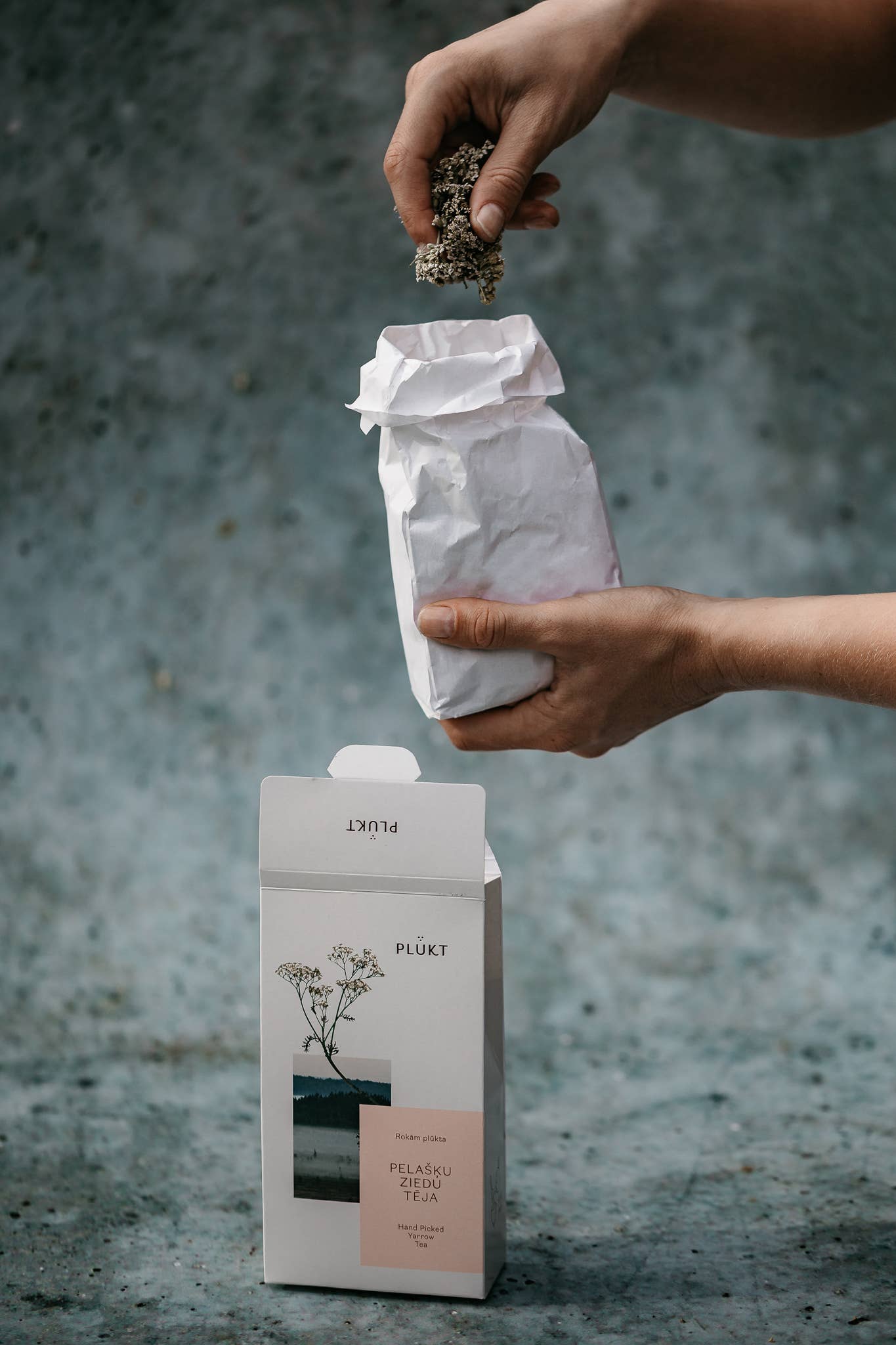 Plūkt – wholesale Loose tea – Yarrow Tea - loose tea, certified organic, herbal tea1