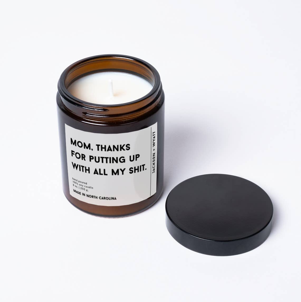 Jackson + Wyatt – wholesale Burkljus – Mamma ljus Mors dag gåva rolig