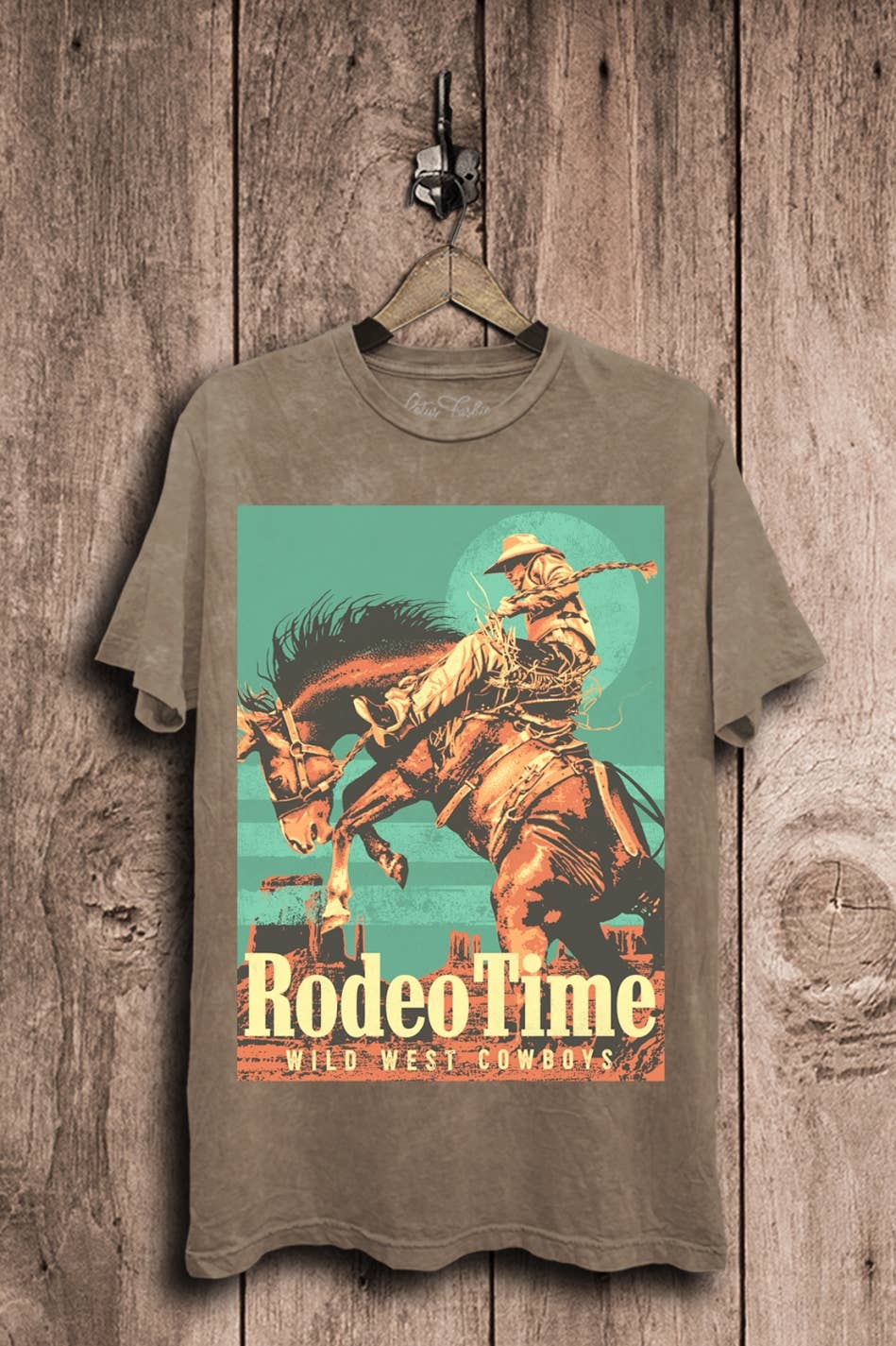 Lotus Fashion Collection - Wholesale T-Shirt (Graphic) - Women's - Rodeo Time Wild West Cowboys Graphic Top8