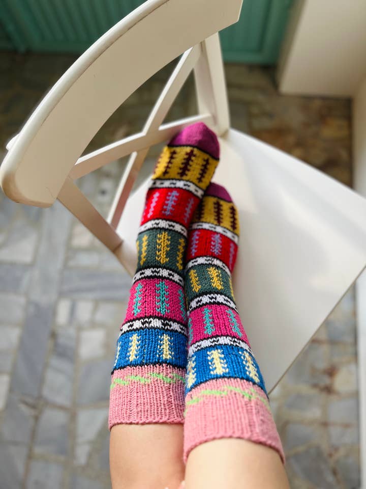 Handgemaakte Mix Wintersokken 30 Stuks voor wholesale door miglo