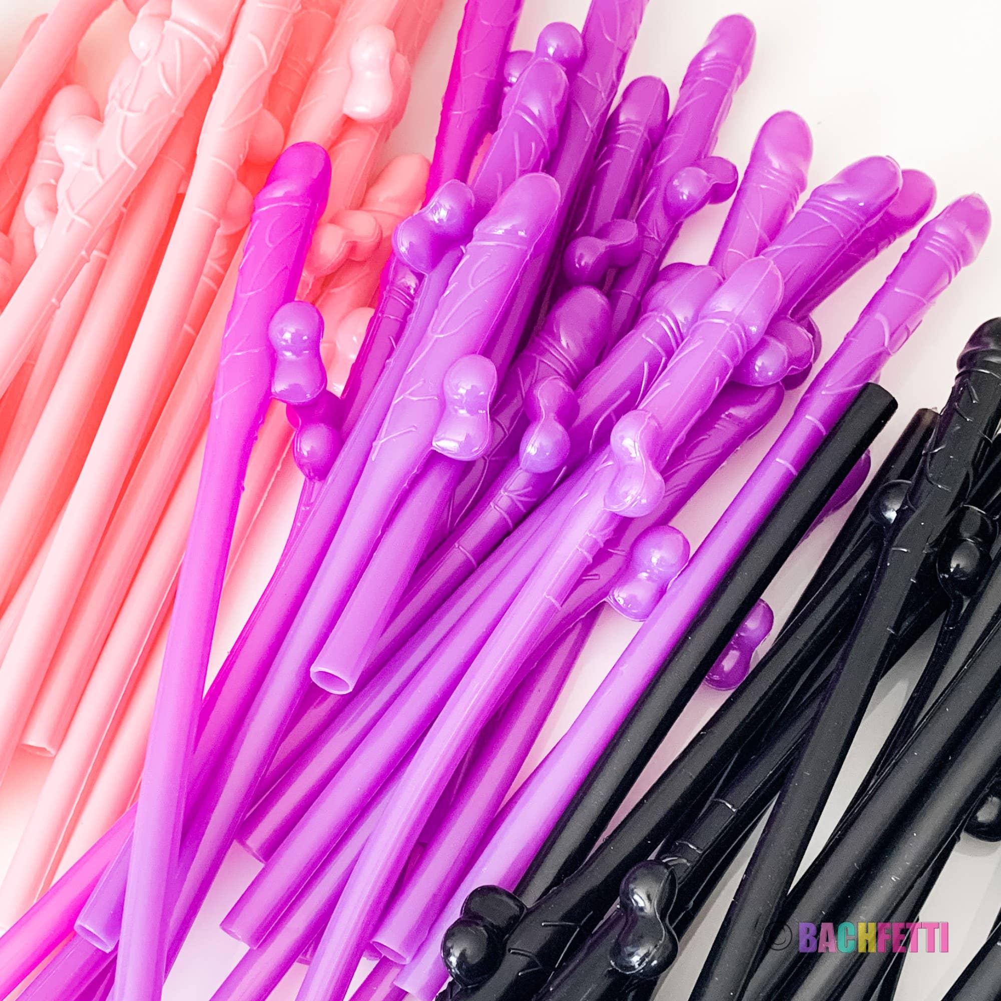 BachFetti – wholesale Drinking straw – Bachelorette Party Straws – 3 Color Options9