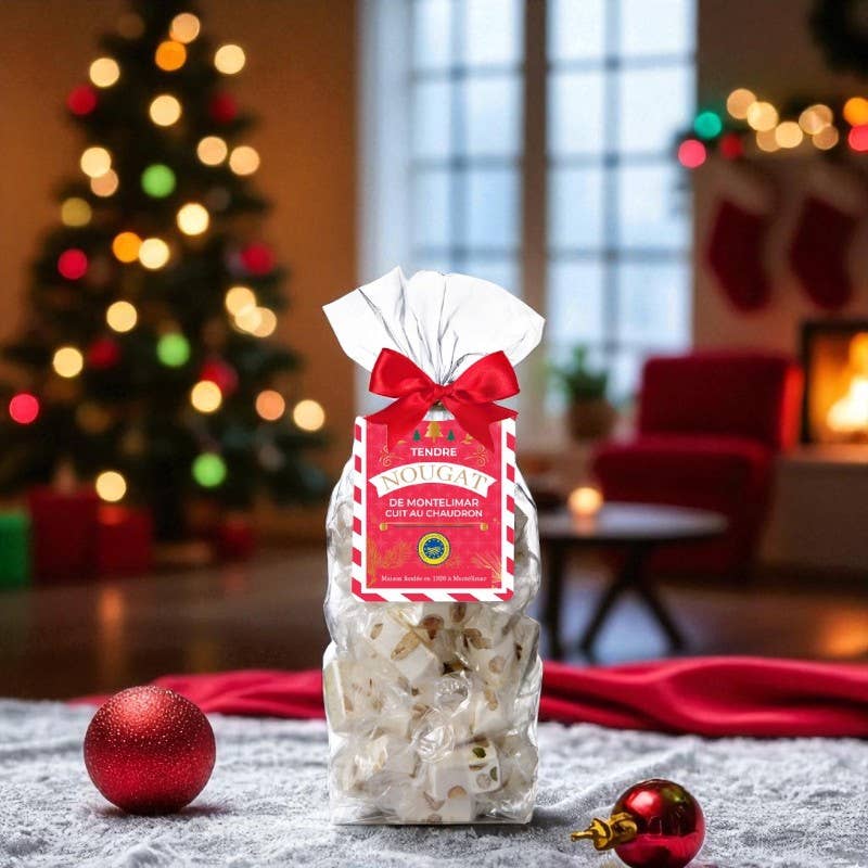 Nougat Diane De Poytiers - Wholesale Nougat - Nougat de Montélimar PGI Soft Christmas Bag - 150g1
