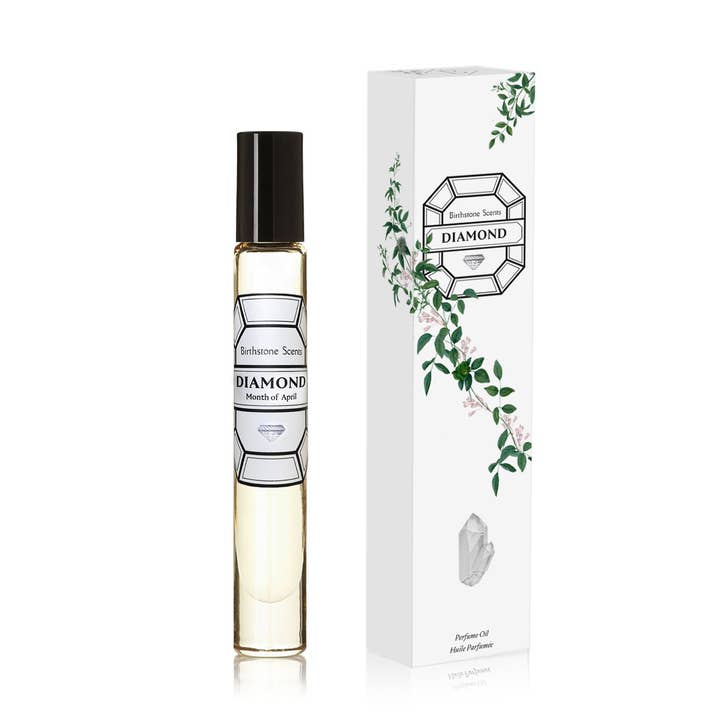Birthstone Scents - Vendita all'ingrosso Fragranza roll-on - Diamante Olio Profumo Roll-on