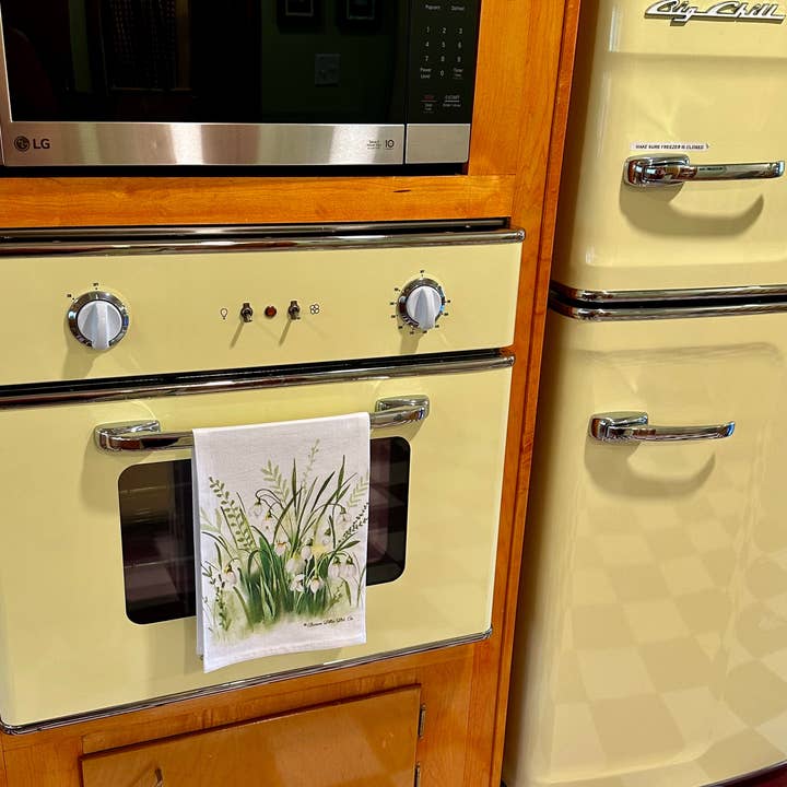 Brown Lillie – Großhandel Geschirrtücher – Schneeglöckchen Blumen 28" Bestes Geschirrtuch | 100% Ringspun-Baumwolle8