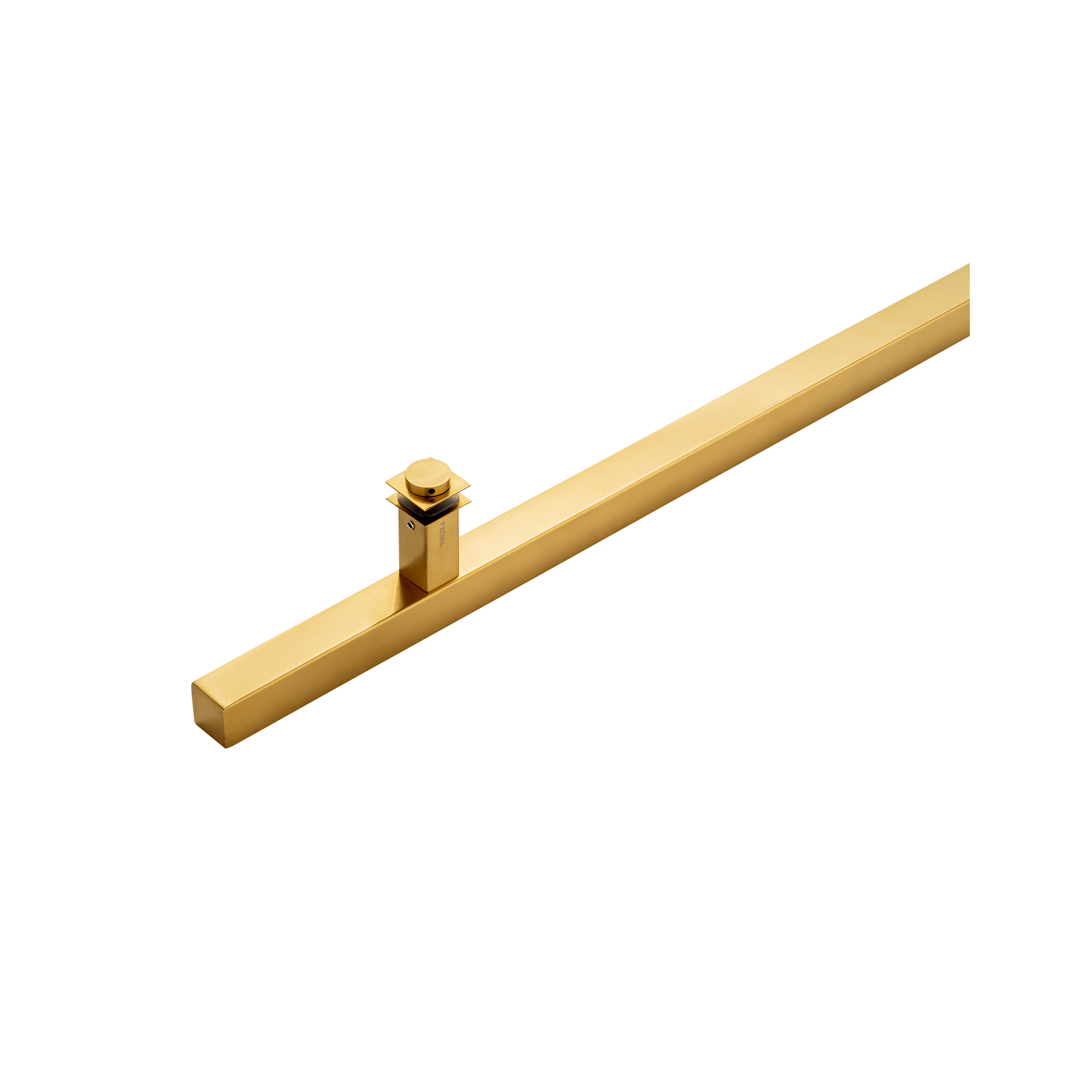 PRIMA DECORATIVE HARDWARE INC - Vendita all'ingrosso Manopola/pomello - Maniglia per Porta Quadrata 18" Lato Singolo Acciaio Oro2