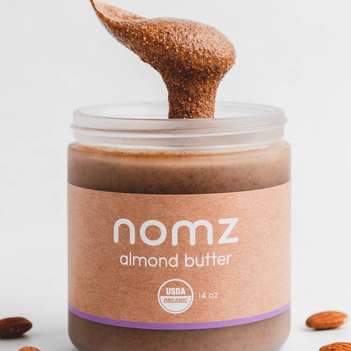 nomz - Wholesale Nut Butter - organic almond nut butter