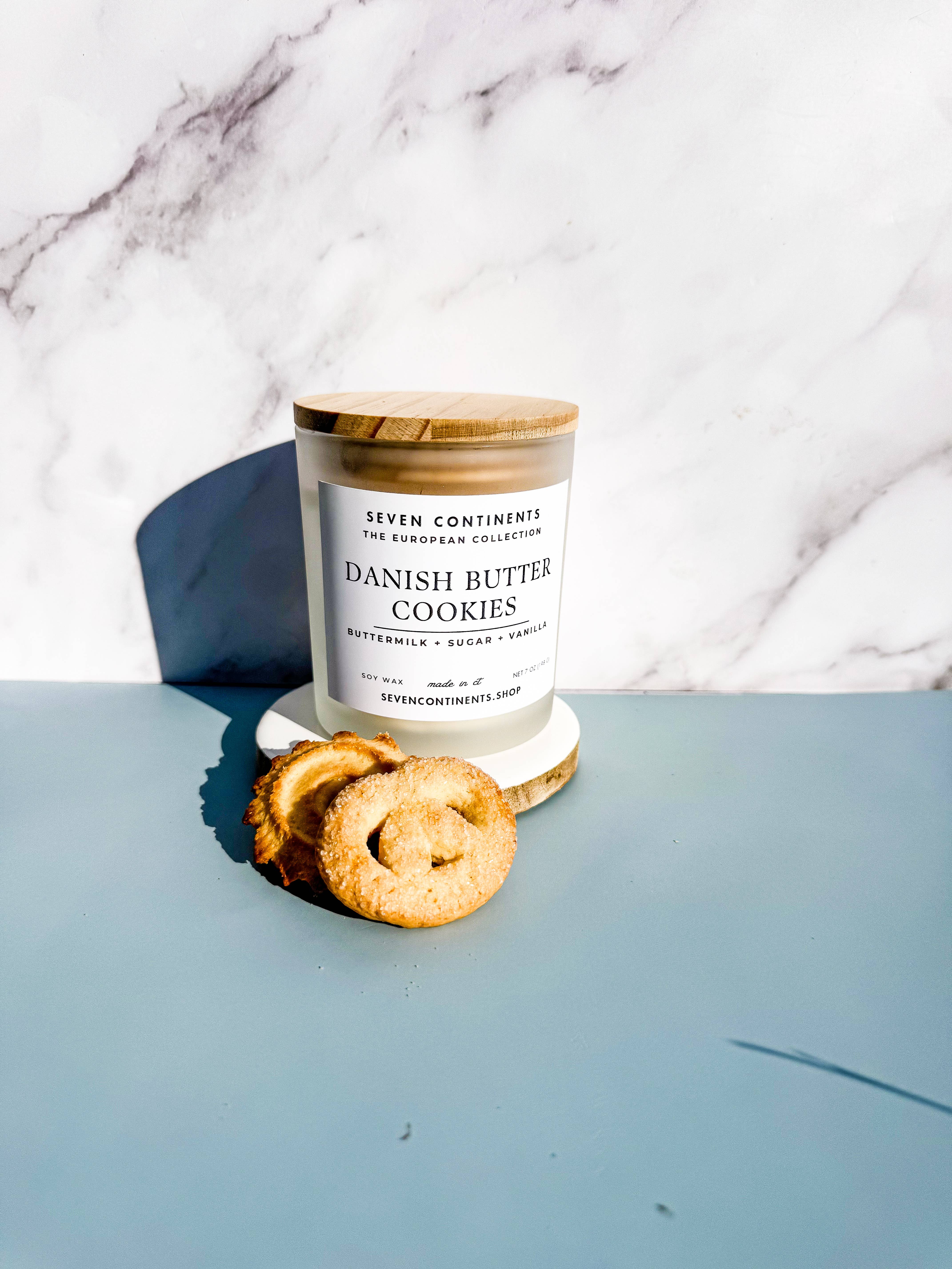 Seven Continents - Wholesale Novelty Candle - Danish Butter Cookies Soy Wax Candle2